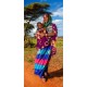 Kakemono Afrique Femme  - 180 x 80 cm - Toile M1 avec structure  X- Banner