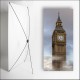 Kakemono Angleterre Big Ben - 180 x 80 cm - Toile M1 avec structure  X- Banner