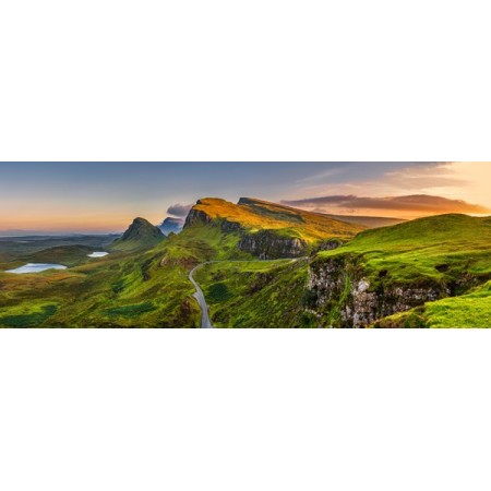 Panoramique Écosse Highlands  - PVC - 90 x 30 cm