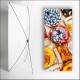 Kakemono Gastronomie Dessert - 180 x 80 cm - Toile M1 avec structure  X- Banner