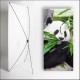 Kakemono Asie Panda 180 x 80 cm - Toile M1 avec structure  X- Banner