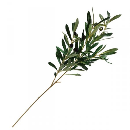 Branche d'olivier artificiel - Long. 88cm