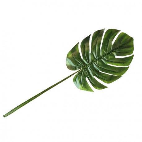 Feuille de Monstera artificiel - Long. 98cm