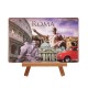 Plaque Métal Rome - 20 x 30cm