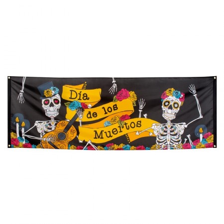 Drapeau polyester Day of the dead - 90 x 150cm