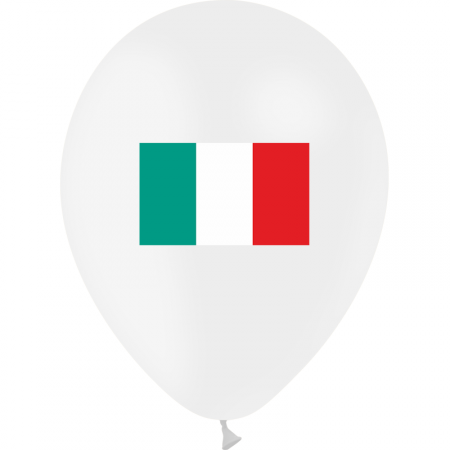 Ballon drapeau Italie x10 - Diam. 29cm