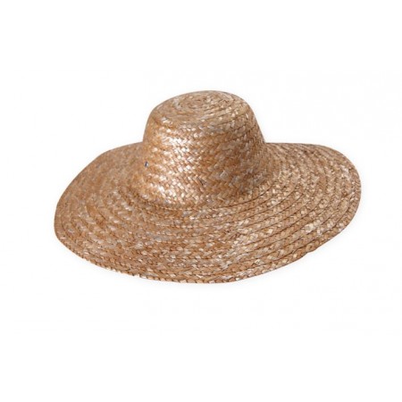 Chapeau campagne - paille - diam 43 cm - taille adulte