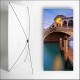 Kakemono Italie Pont  - 180 x 80 cm sur Toile M1 avec structure  X- Banner