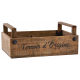 Caisse en bois Terroir 32 x 21 x 9-13