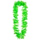 Collier de fleurs vertes - Polyester / Taille Adulte