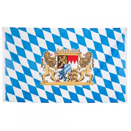 Drapeau bavarois 90 x 150 cm - polyester