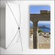 Kakemono Grece colonne  - 180 x 80 cm sur Toile M1 avec structure  X- Banner