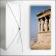 Kakemono Grece statues - 180 x 80 cm sur Toile M1 avec structure  X- Banner