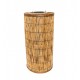 Lanterne cylindrique - bois -  diam 31 x hauteur 61 cm