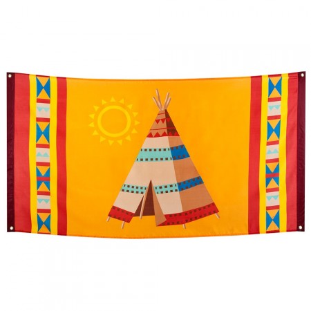 Drapeau Indien - tissu - 90 x 150cm