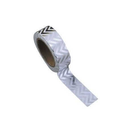 Ruban adhesif decoratif motif 1 - washi tape - 1.5 cm x 10m