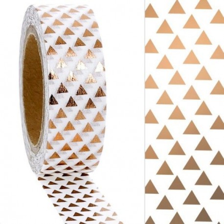 Ruban adhesif decoratif motif 2 - washi tape - 1.5 cm x 10m