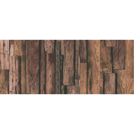 Tissu motifs planche en bois - ignifugé M1 - Larg. 150cm   (vendu au mètre)