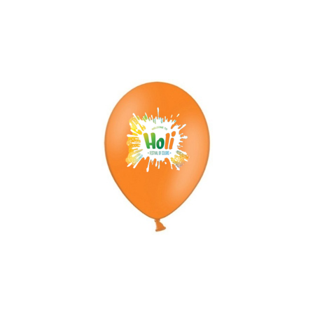 Ballons Holi Inde / Diam. 29 cm - Sachet de 8