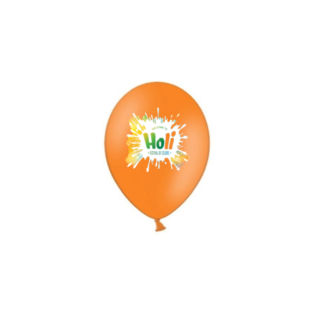 Ballon Holi Inde x8 - Diam. 29cm