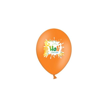 Ballons Holi Inde / Diam. 29 cm - Sachet de 8