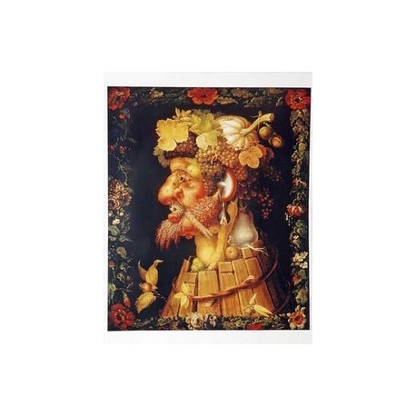 Affiche " l'Automne " d'Arcimboldo - 62 x 84cm