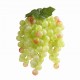Grappes de raisin blanc x 3 - pvc - 20cm