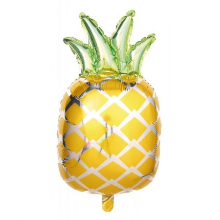 Ballon mylar ananas aluminium - Haut. 69cm