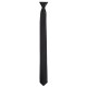 Cravate noire - polyester - long 50cm