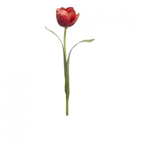 Tulipe artificielle rouge - Haut. 35cm