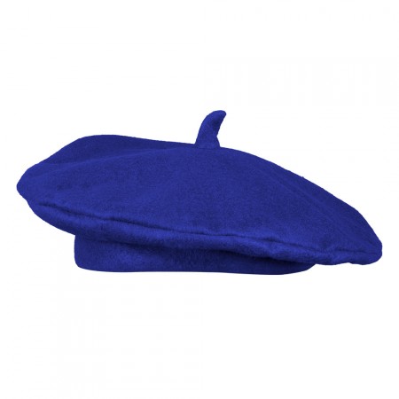 Béret bleu (Taille adulte) polyester