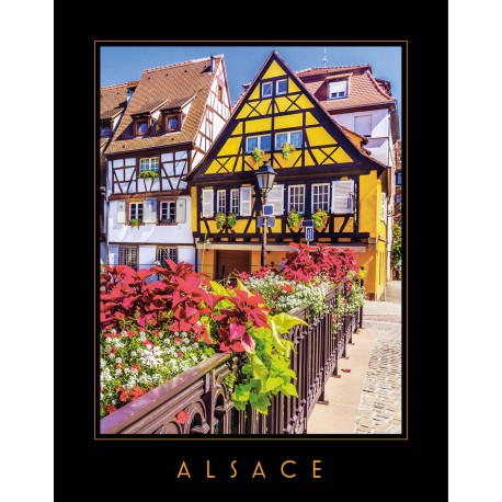 Affiche Alsace - papier - 50 x 70 cm