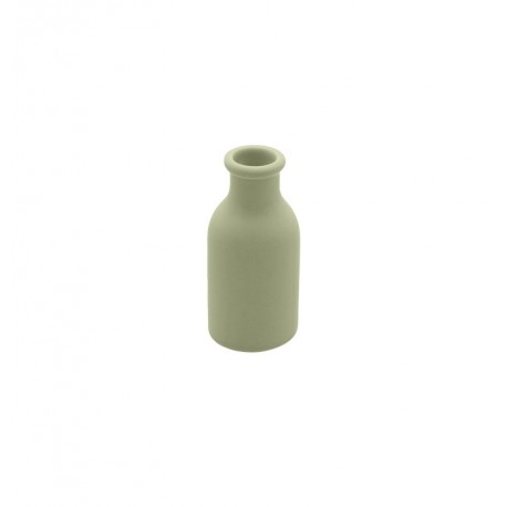 Vase vert sauge céramique 10 x 4.7cm
