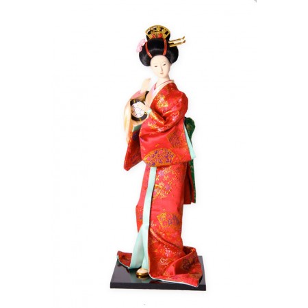 Geisha - résine - H. 30cm