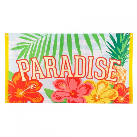 Drapeau Paradise - tissu - 90 x 150cm