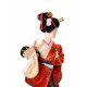Geisha - résine - H. 30cm