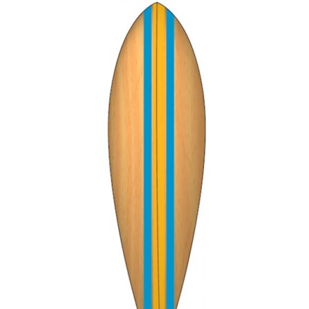 Surf imprimé carton à poser - Haut 40cm (Prévoir chevalet carton)