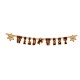 Guirlande lettre 'Wild West' - carton Long. 110cm