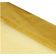 Organza beige d'orée - 50% polyester 50% polyamide - lar 150 cm (vendu au mètre)