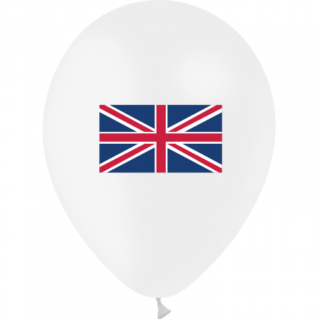 Ballon drapeau Royaume-Uni x10 - Diam. 29cm