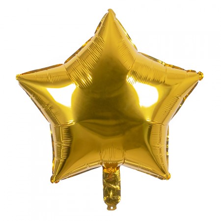 Ballon étoile or métallisé - 40cm
