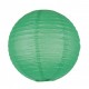 Lampion boule papier VERT  Diam 35 cm