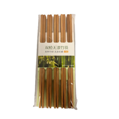 Sachet de 10 paires de  baguettes - bambou