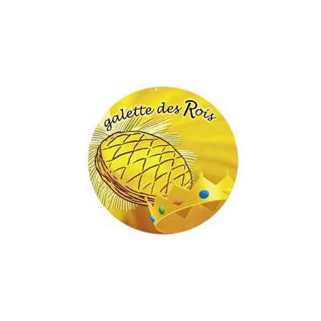 Mobile Galette des rois - carton - diam 
