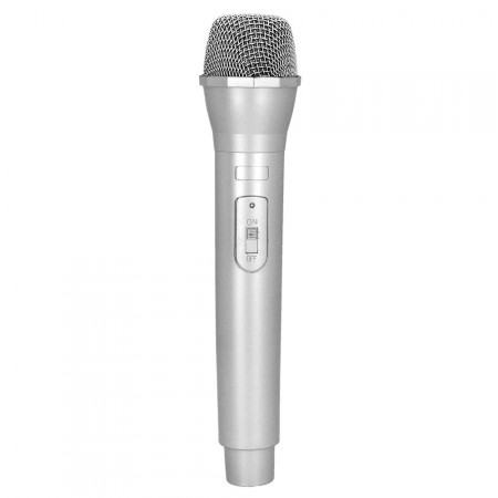 Microphone argent 23.5cm