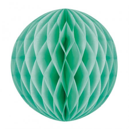 Boule vert celadon papier - Diam. 30cm