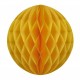 Boule jaune moutarde papier - Diam. 30cm