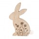 Lapin en bois 18 x 11cm