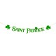 Guirlande de lettres Saint patrick 12 cm x 270 cm