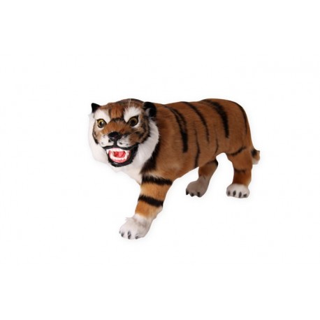 Tigre - poils -  Long. 58cm H. 26cm